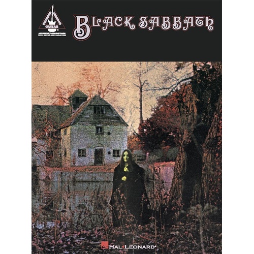 Black Sabbath Guitar Tab Book - Hal Leonard, 56 Pages, Notes and Tab Transcriptions, Lyrics & Chords