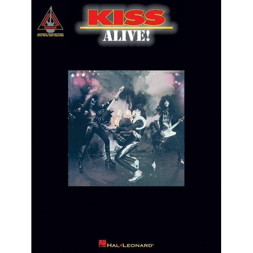 KISS - Alive! Guitar Tab Songbook