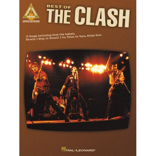 Best Of Clash Rec Version Guitar (Softcover Book)
