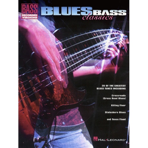 Blues Bass Classics TAB Rv (Softcover Book)