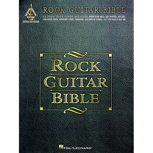 Rock Guitar Bible TAB Rv (Softcover Book)