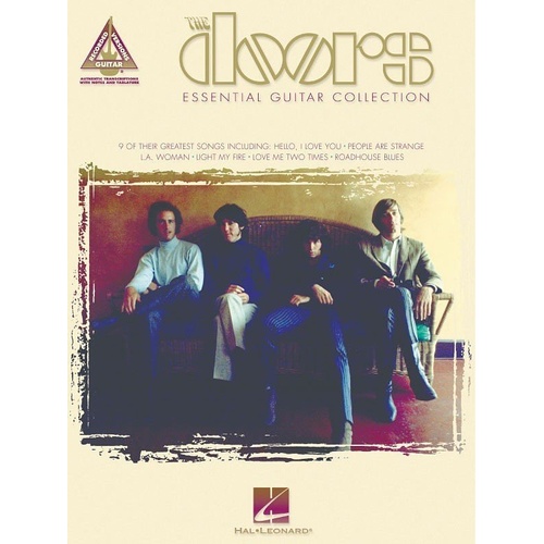 The Doors Essential Guitar Collection Tab Songbook