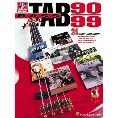 Bass TAB 1990-1999 Rec Version (Softcover Book)