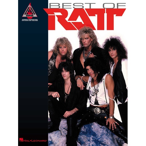Best Of Ratt Guitar TAB (Softcover Book)