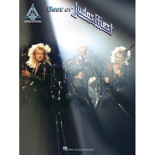 Best of Judas Priest Guitar Tab Book