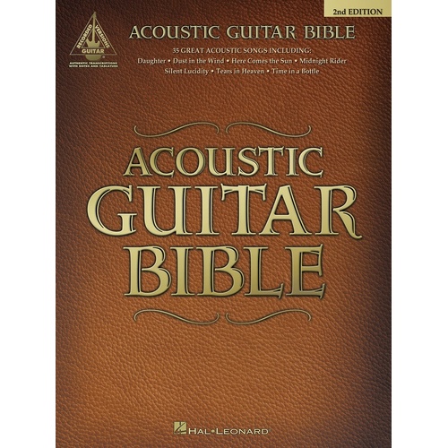 Acoustic Guitar Bible TAB Rv 