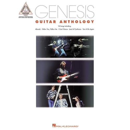 Genesis Guitar Anthology Guitar TAB (Softcover Book)