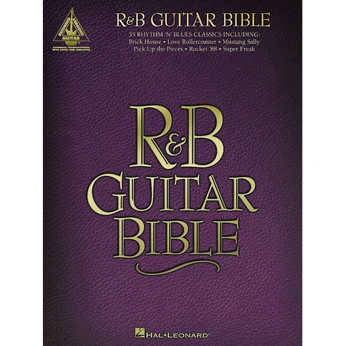 R&B Guitar Bible Tab RV by Hal Leonard - 35 Classics for Guitar - 184 Pages