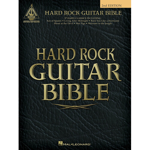 Hard Rock Guitar Bible TAB Rv 2nd Edition 