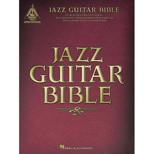Jazz Guitar Bible TAB Rv (Softcover Book)