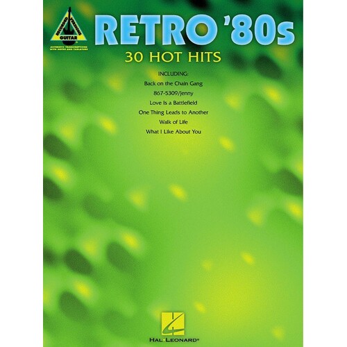 Retro 80s Guitar TAB (Softcover Book)