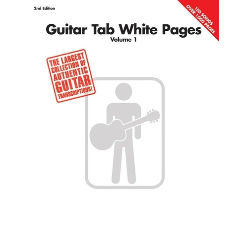 Guitar Tab White Pages Volume 1 2nd Edition - Hal Leonard