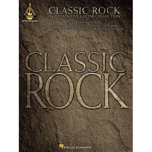 Classic Rock Guitar TAB Rv (Softcover Book)