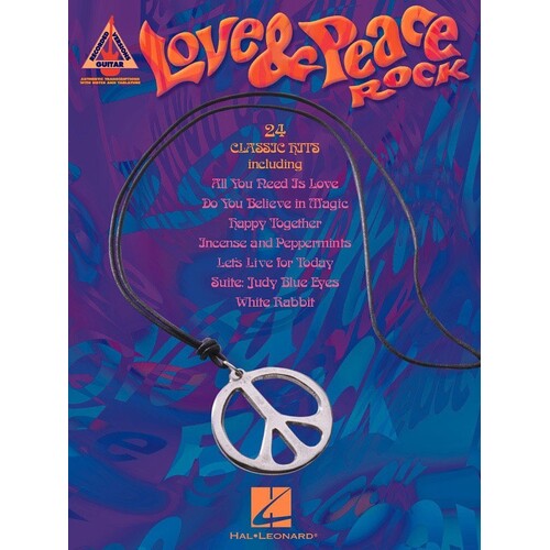 Love And Peace Rock Guitar TAB (Softcover Book)