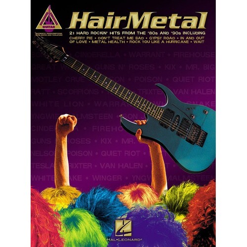 Hair Metal Guitar TAB (Softcover Book)