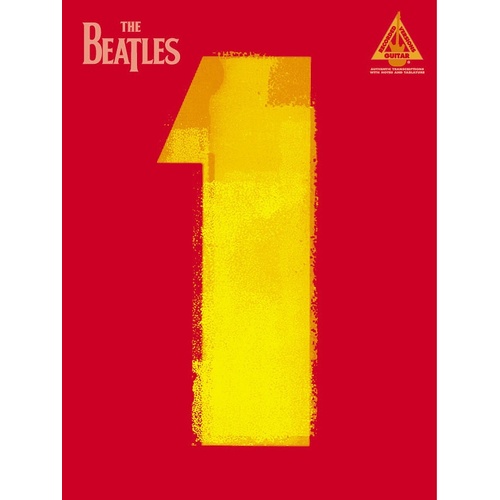 Beatles - 1 Guitar TAB Rv (Softcover Book)