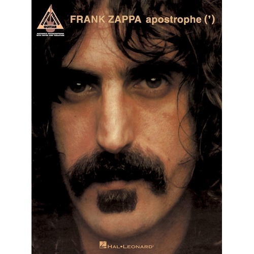Frank Zappa - Apostrophe (') Guitar TAB (Softcover Book)