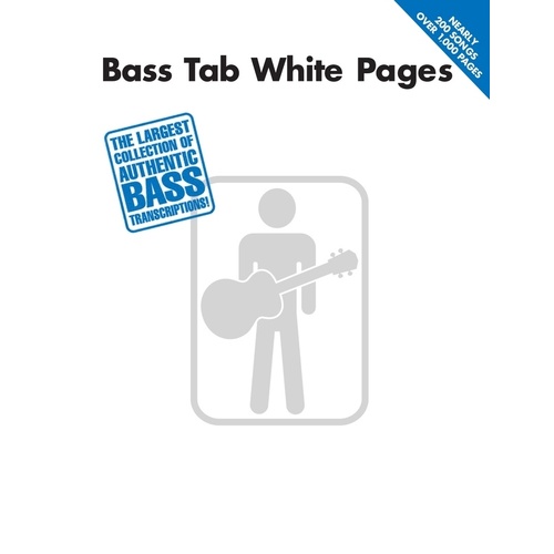 Bass TAB White Pages (Softcover Book)