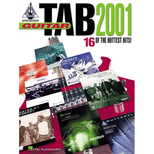 Guitar TAB 2001 16 Of The Hottest Hits (Softcover Book)