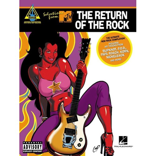 Return Of The Rock Sel From Mtv Guitar TAB 