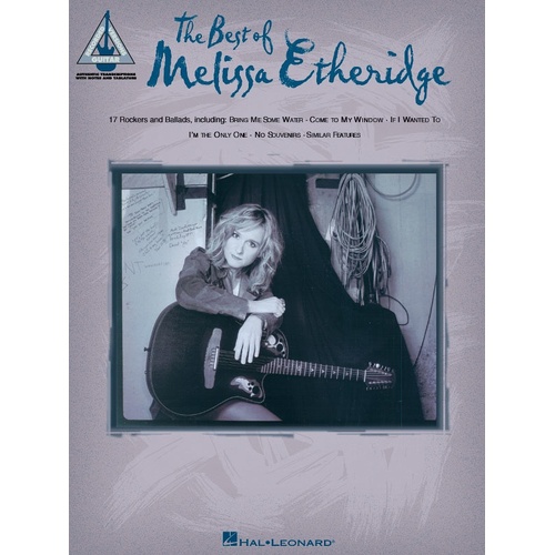 Best Of Melissa Etheridge Guitar TAB (Softcover Book)