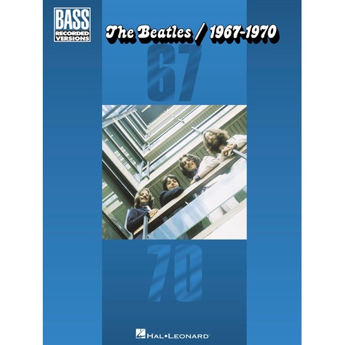 Beatles - 1967-1970 Bass Guitar TAB Rv (Softcover Book)