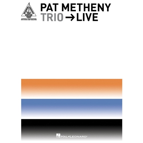 Pat Metheny Trio Live Guitar TAB (Softcover Book)
