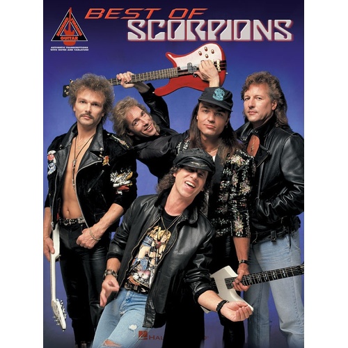 Best Of Scorpions Guitar TAB (Softcover Book)
