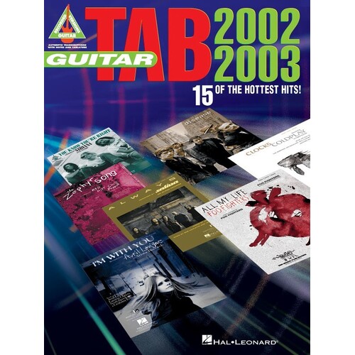Guitar TAB 2002 - 2003 Guitar TAB (Softcover Book)