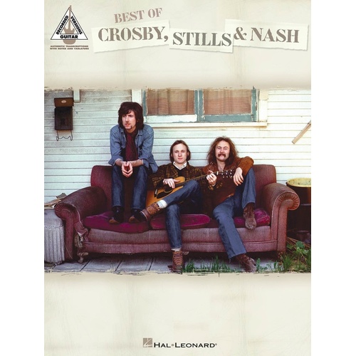 Best Of Crosby Stills and Nash Guitar TAB Rv (Softcover Book)
