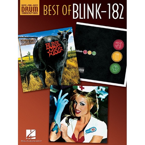 Best Of Blink 182 Drum Transcriptions (Softcover Book)