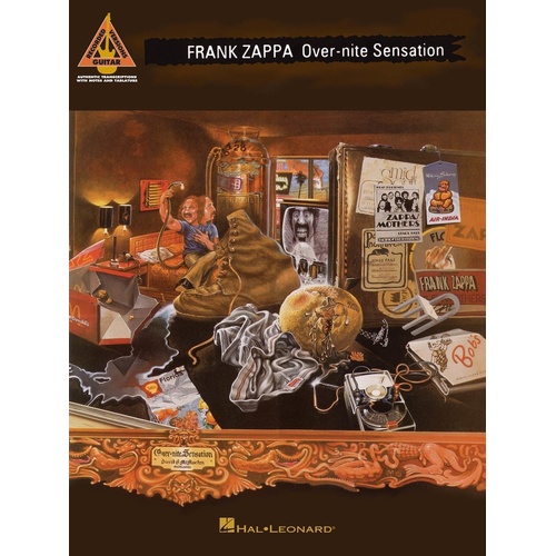 Frank Zappa - Over Nite Sensation Guitar TAB Rv (Softcover Book)