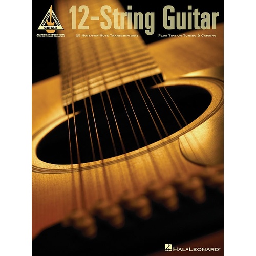 12 String Guitar Songbook Guitar TAB (Softcover Book)