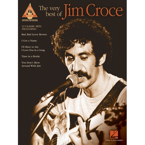 Very Best Of Jim Croce Guitar TAB Rv (Softcover Book)