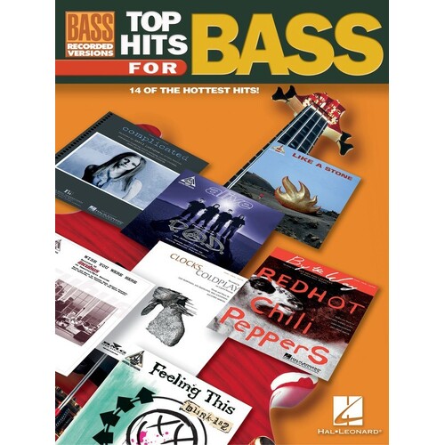 Top Hits For Bass (Tab) (Softcover Book)