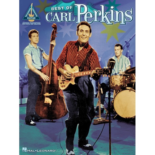Best Of Carl Perkins Guitar TAB Rec Version (Softcover Book)