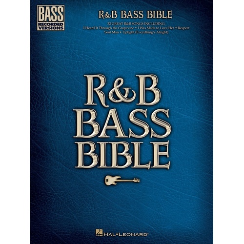 R&B Bass Bible (Softcover Book)