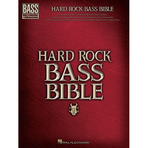 Hard Rock Bass Bible (Softcover Book)