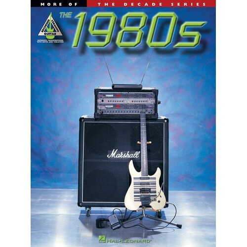 Decade Series More Of The 1980s Guitar TAB (Softcover Book)