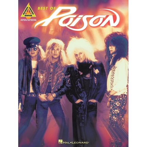 Best of Poison Guitar Tab Songbook