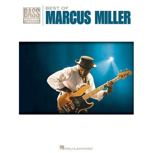 Best of Marcus Miller Bass Recorded Versions Songbook