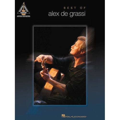 Best Of Alex De Grassi Guitar TAB (Softcover Book)