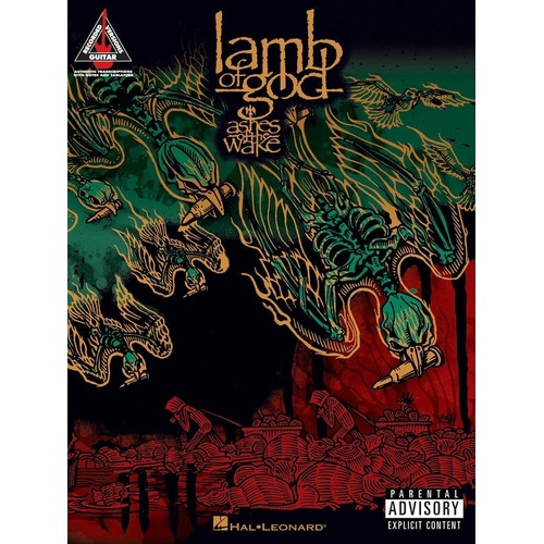 Lamb of God - Ashes of the Wake Guitar Tab Book 128 Pages