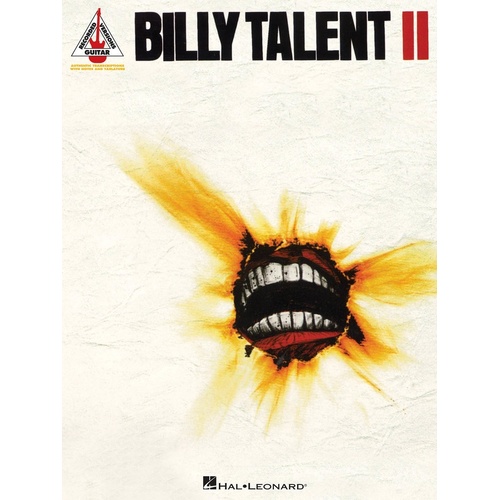 Billy Talent Ii Guitar TAB (Softcover Book)