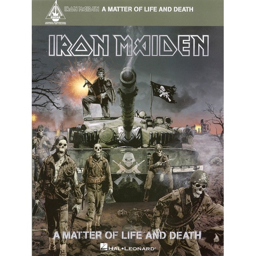 Iron Maiden - A Matter Of Life And Death Guitar TAB Rv (Softcover Book)