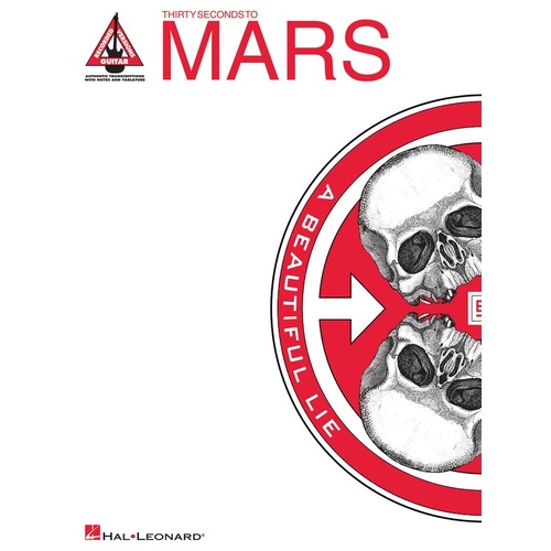 A Beautiful Lie Guitar Recorded Version Guitar (Softcover Book)