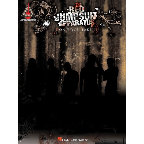 Red Jumpsuit Apparatus - Dont You Fake It Guitar TAB Rv (Softcover Book)
