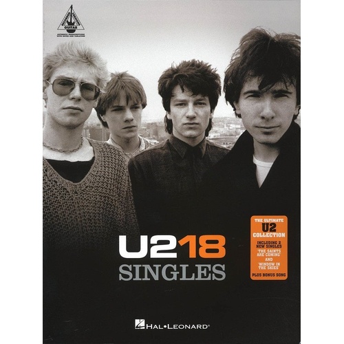 U2 - 18 Singles Guitar Tab RV