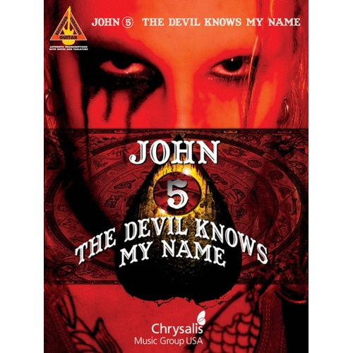 John 5 - The Devil Knows My Name Guitar TAB Rv (Softcover Book)