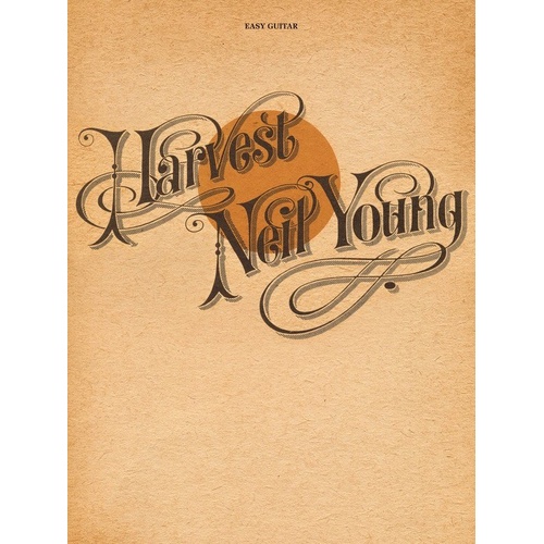 Neil Young - Harvest Guitar Tab Book